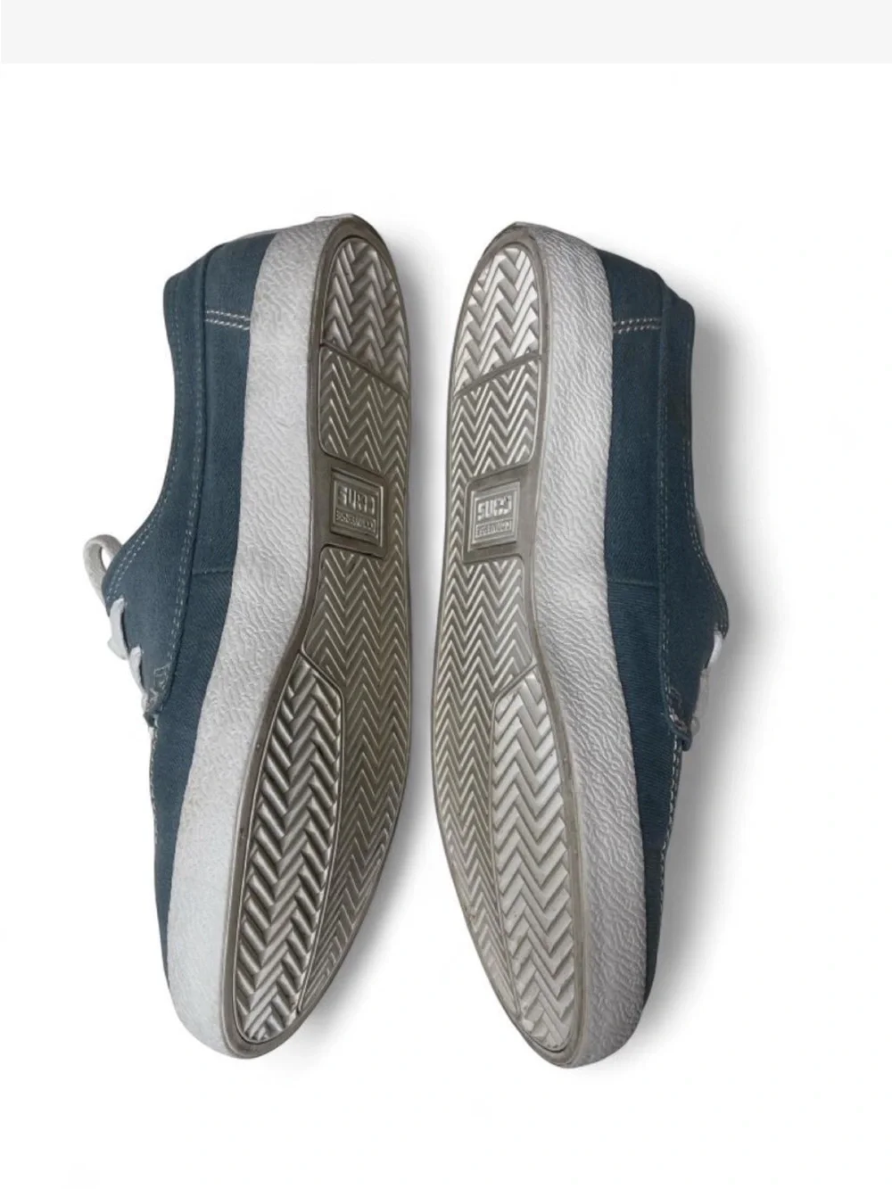 Converse dusty blue